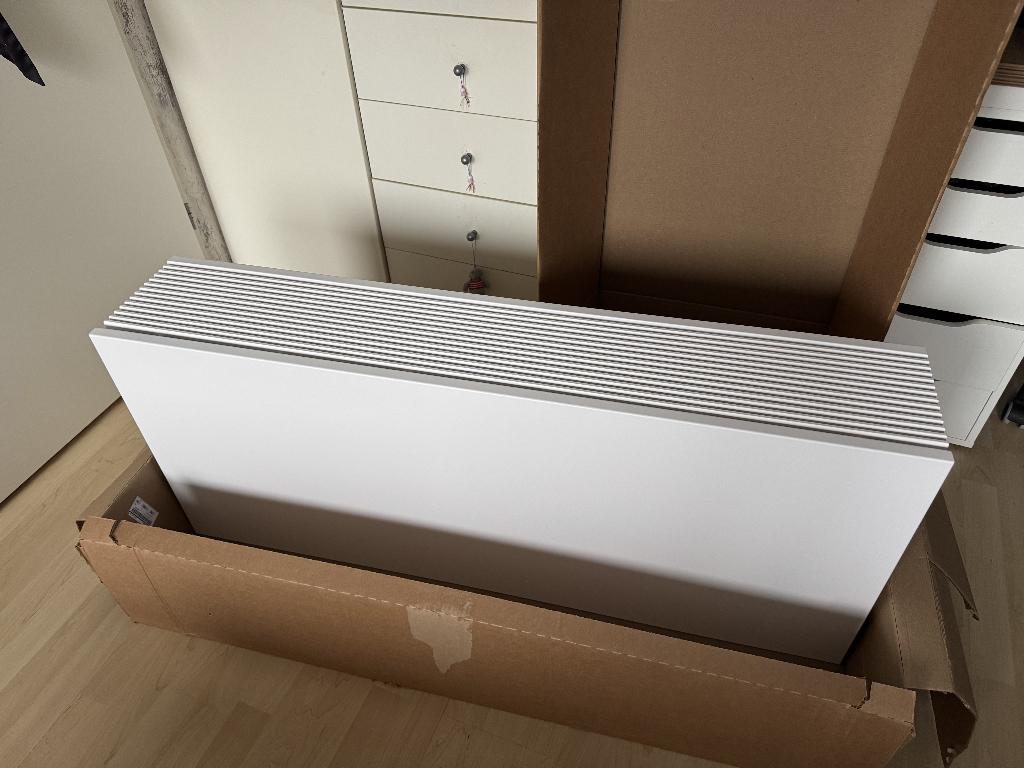 JAGA STRADA ombouw H050 L120 T21 standaard wit, Doe-het-zelf en Verbouw, Ophalen, 30 tot 80 cm, Radiator, Nieuw