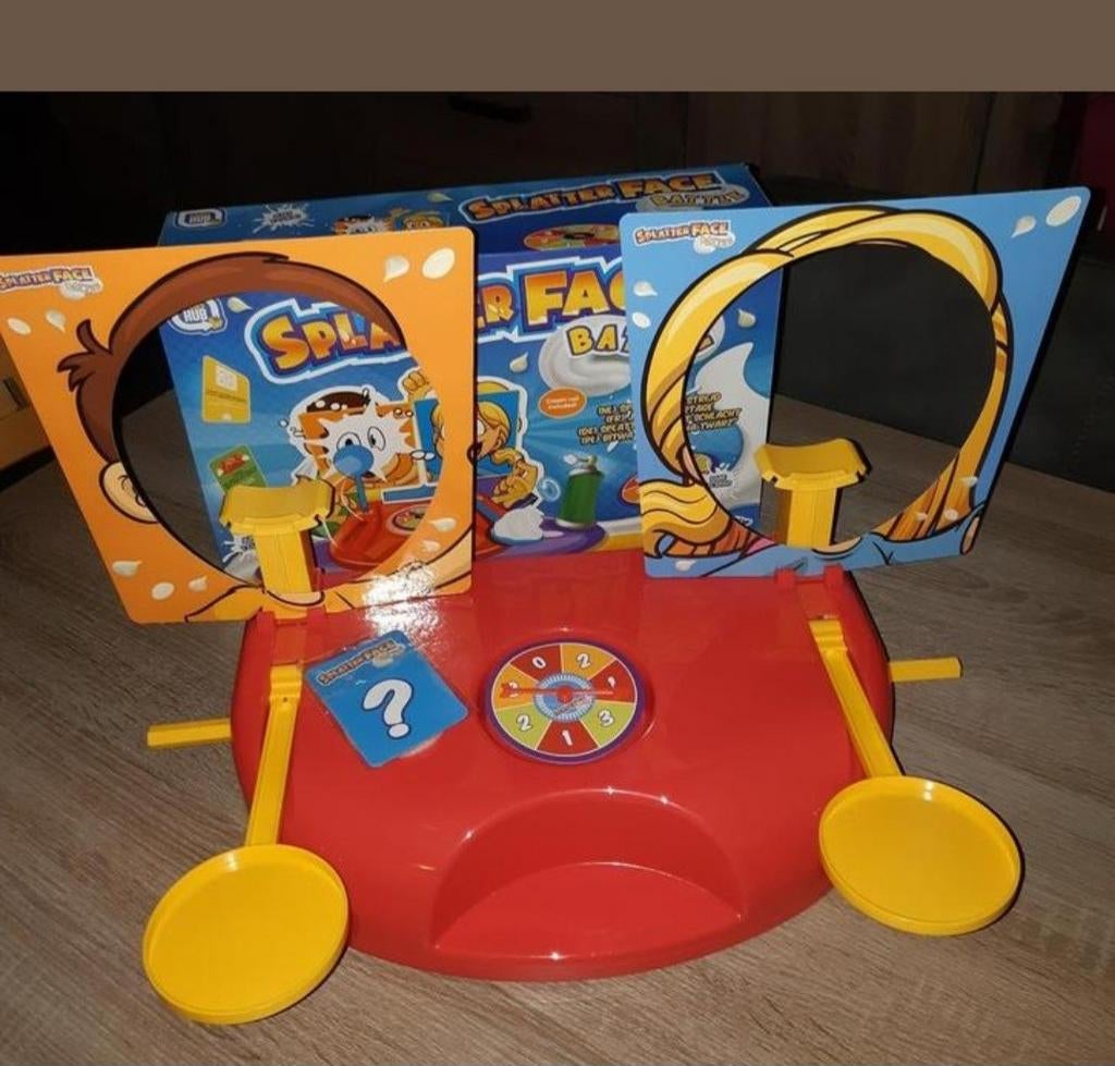 Splat Face Spel, Een of twee spelers, Ophalen of Verzenden, Zo goed als nieuw, Hasbro
