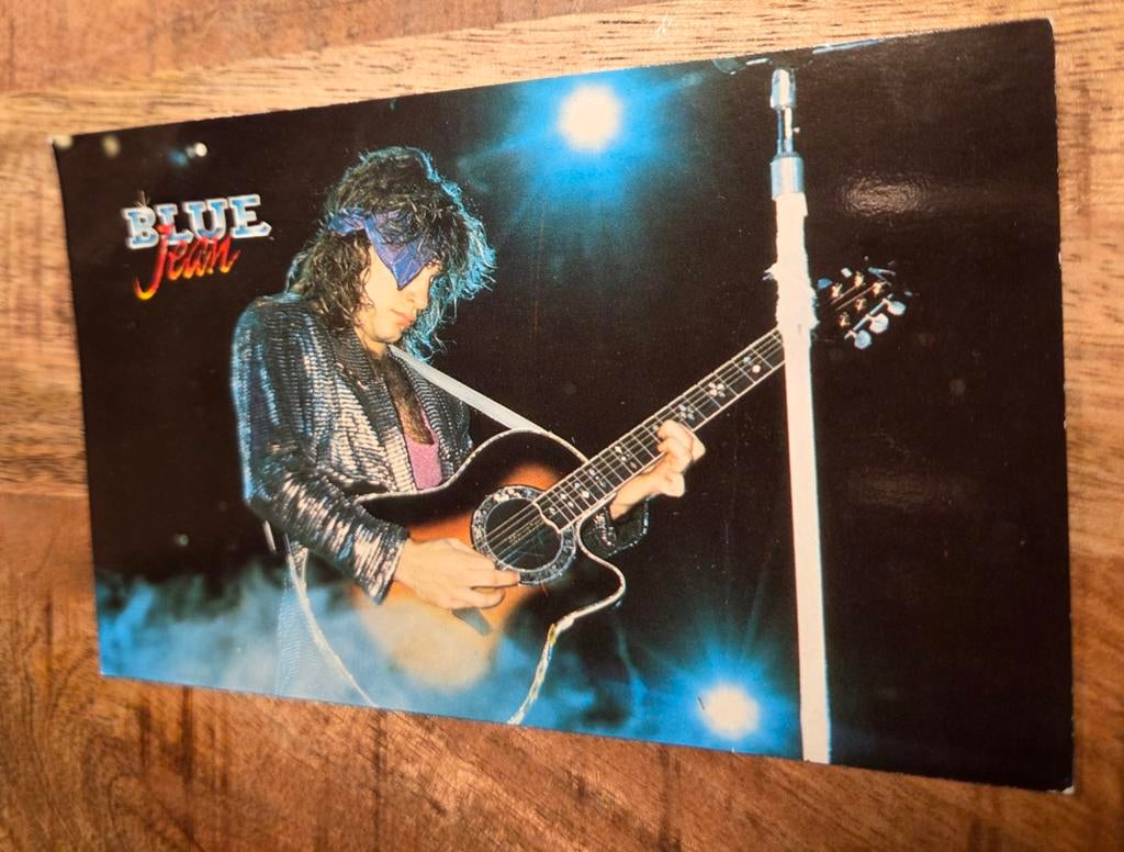 Jon Bon Jovi - Slippery When Wet Tour 1987, Verzenden, 1980 tot heden, Gelopen, Sterren en Beroemdheden