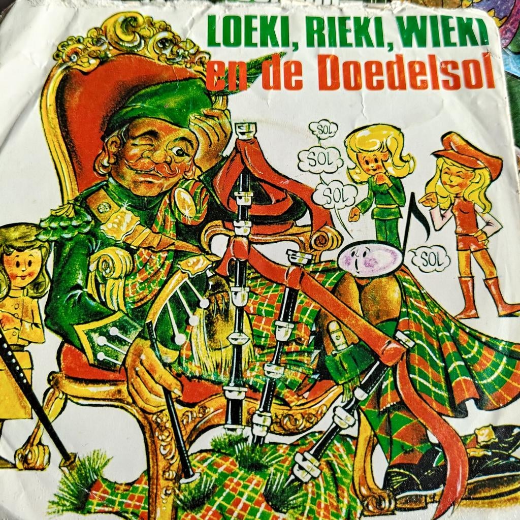 Loeki, Rieki, Wieki en de Doedelsol - Vinyl Single, Ophalen of Verzenden, Zo goed als nieuw, 7 inch