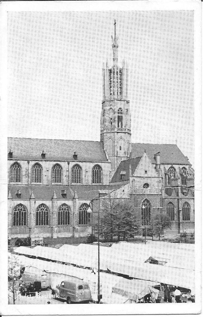 Hulst Basiliek, Ophalen of Verzenden, 1960 tot 1980, Gelopen, Zeeland