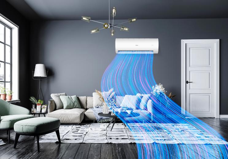 Haier Airco/Warmtepomp V.A €550, Koelen en Ontvochtigen, Timer, Nieuw, 3 snelheden of meer