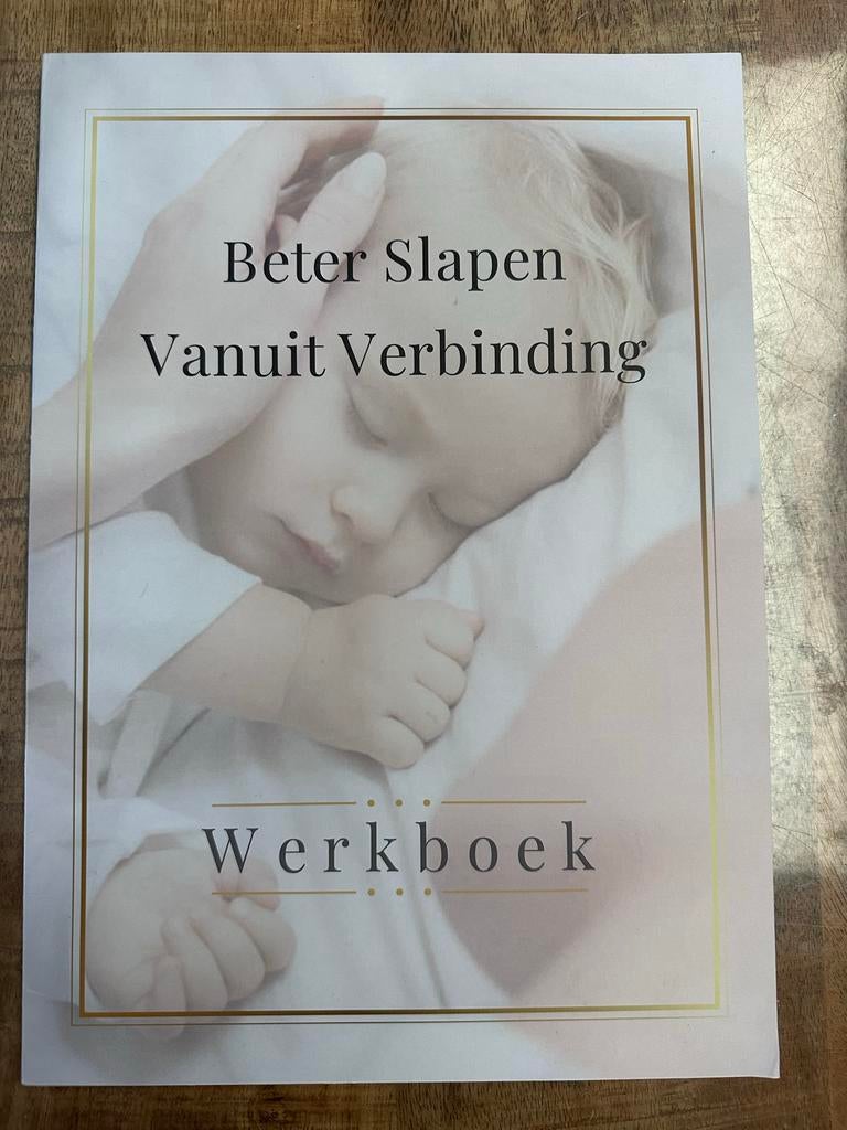 Werkboek: Beter Slapen Vanuit Verbinding, Ophalen of Verzenden, Nieuw, Zwangerschap en Bevalling
