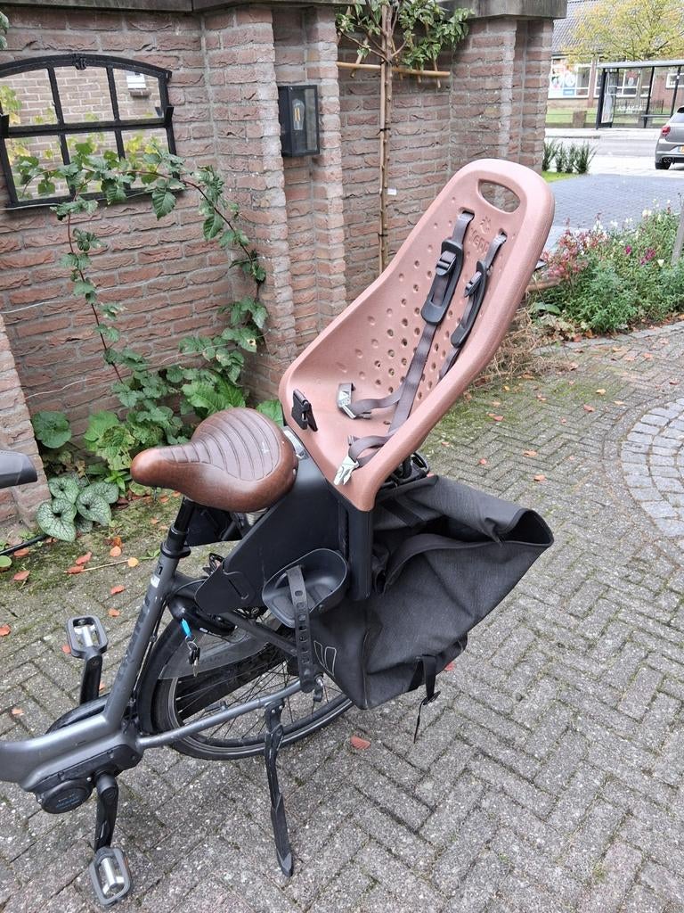 Jepp Fietsstoeltjes Voor & Achter + Bagageverlenger, Ophalen, Achterzitje, Jepp, Gebruikt
