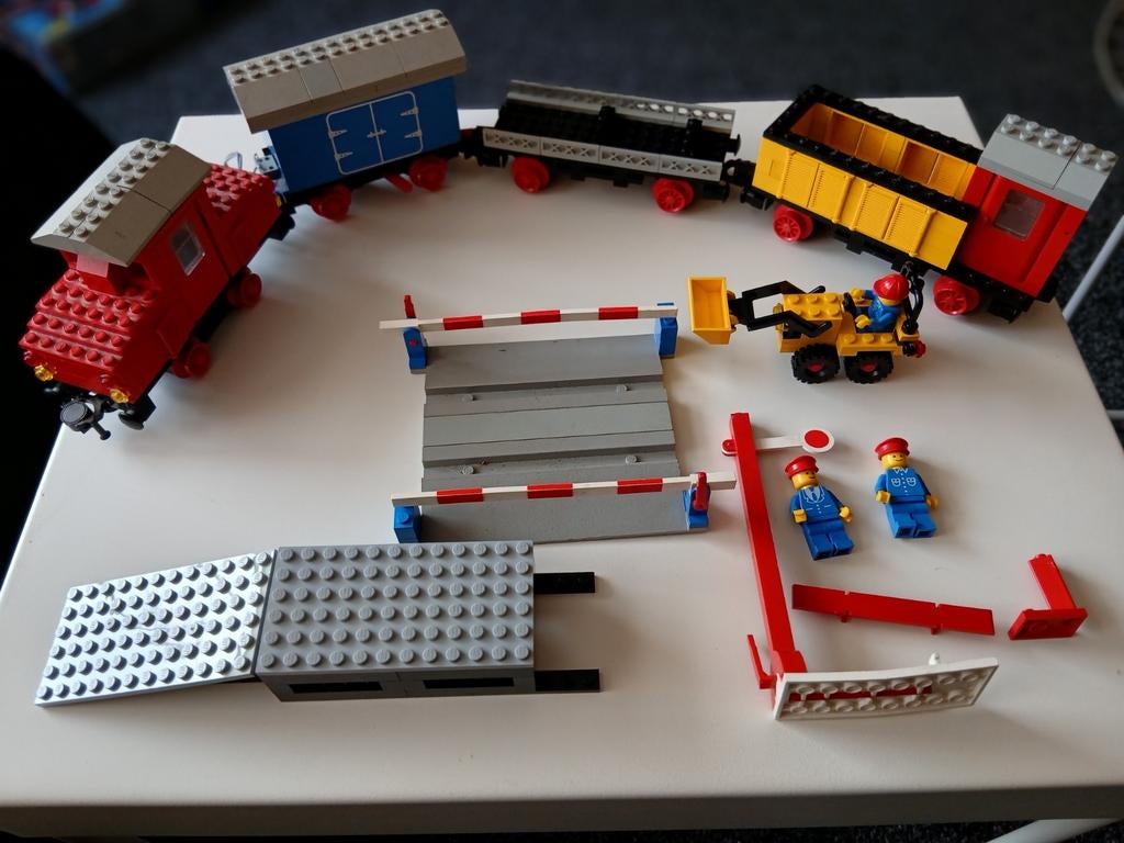 Lego nr 7720   4,5 volt trein, Ophalen of Verzenden, Gebruikt, Complete set, Lego