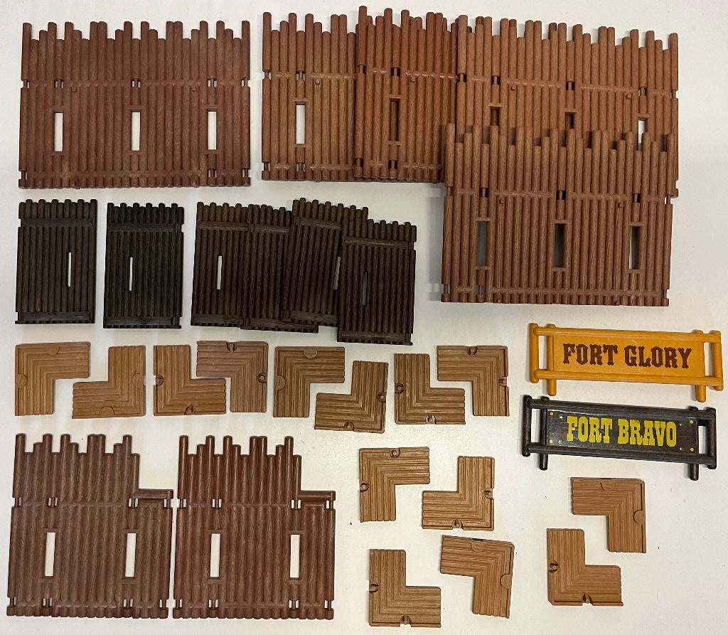 Western Onderdelen nr 2: +/- 29 Items US Noorderlingen Fort, Ophalen of Verzenden, Gebruikt, Los playmobil