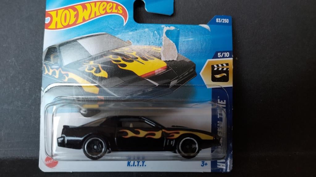 Pontiac Firebird Knight Rider 1:64 Hotwheels Pol, Auto, Verzenden, 1186mj 1 Nl, Nieuw