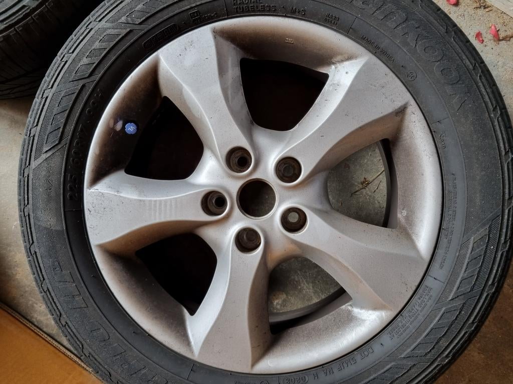 Orginele 17 inch velgen voor Renault Koleos, Ophalen, 17 inch, Band(en)