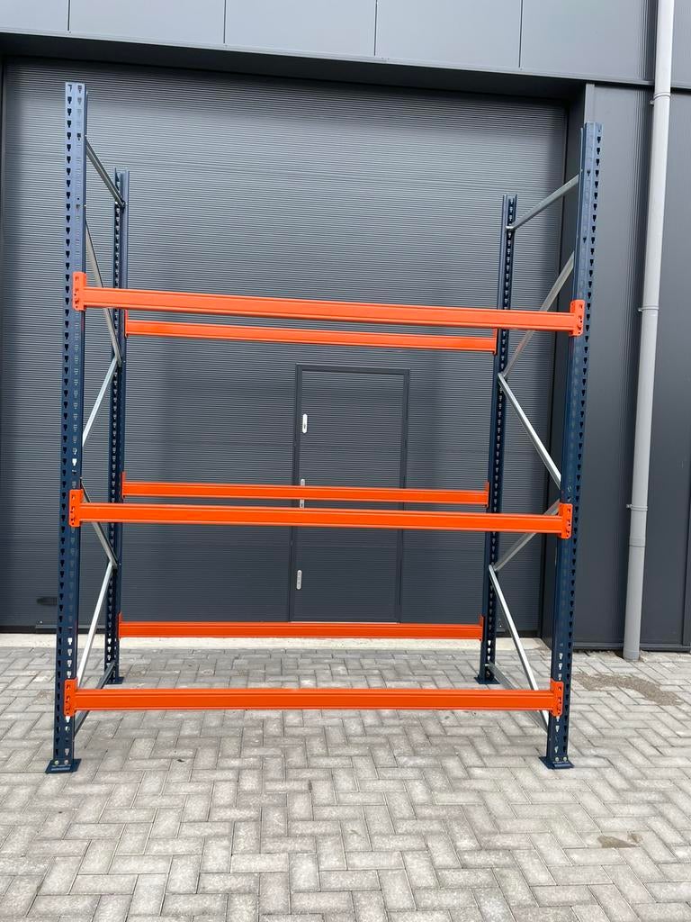 Palletstelling 3 meter Hoog 375 cm lang. 110 cm diep., Ophalen of Verzenden