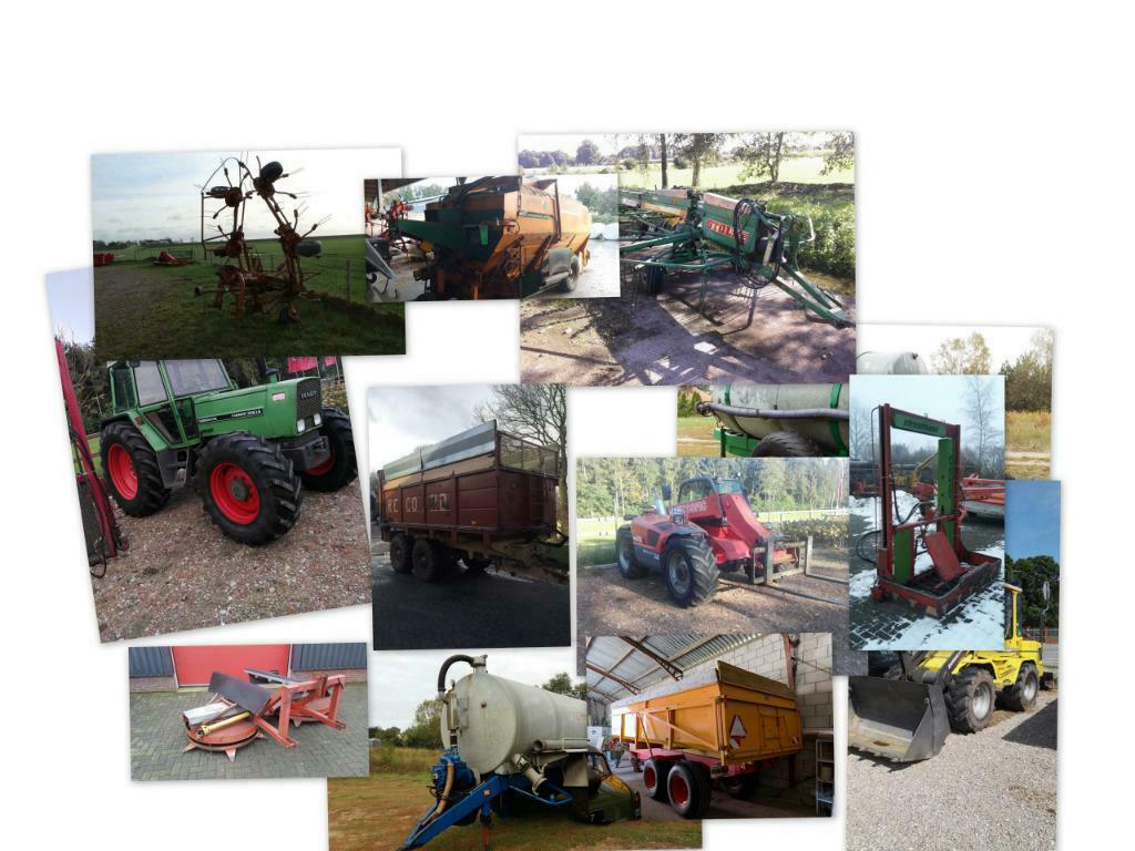 Landbouwmachines  Gezocht ! Kipper Giertank, Ophalen, Akkerbouw, Gewasbescherming en Bemesting