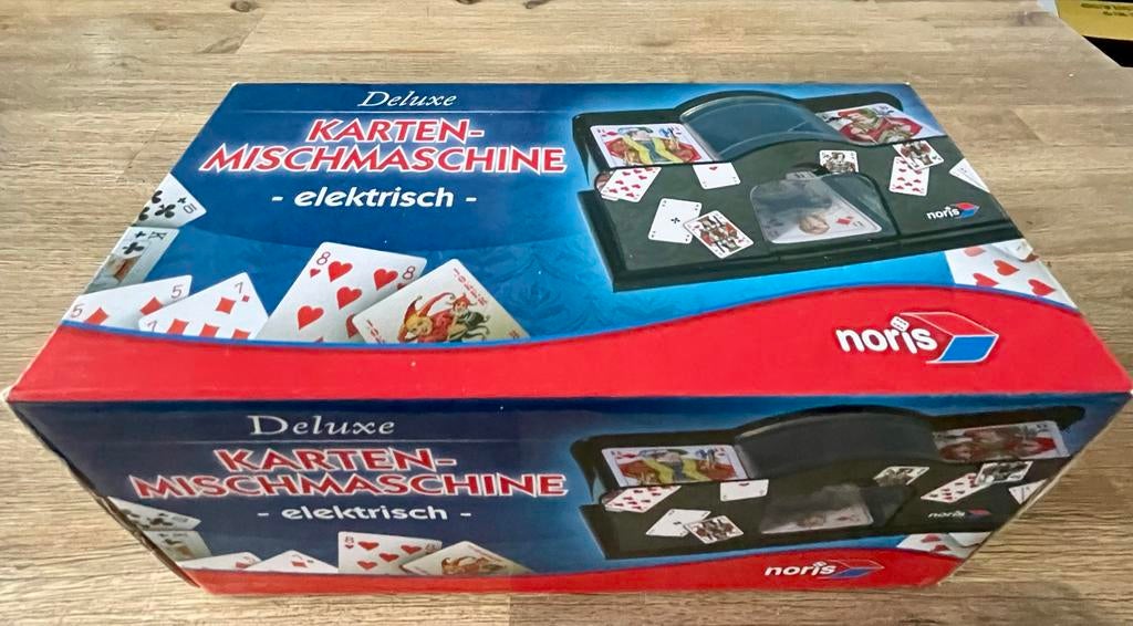 Deluxe Kaarten Schudmachine - Batterijen, Ophalen of Verzenden, Nieuw