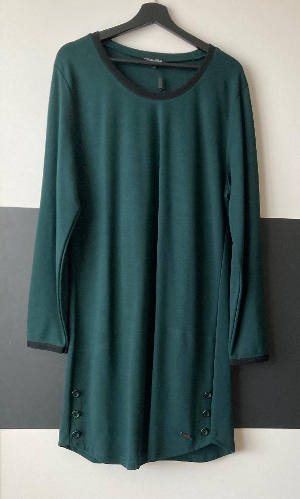 Dames Jurk SOPHIA PERLA (46), Ophalen of Verzenden, Zo goed als nieuw, Groen, Jurk