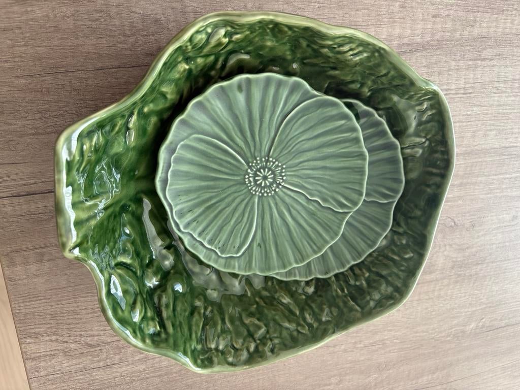 Schaal, Ophalen of Verzenden, Zo goed als nieuw, Rond, Glas