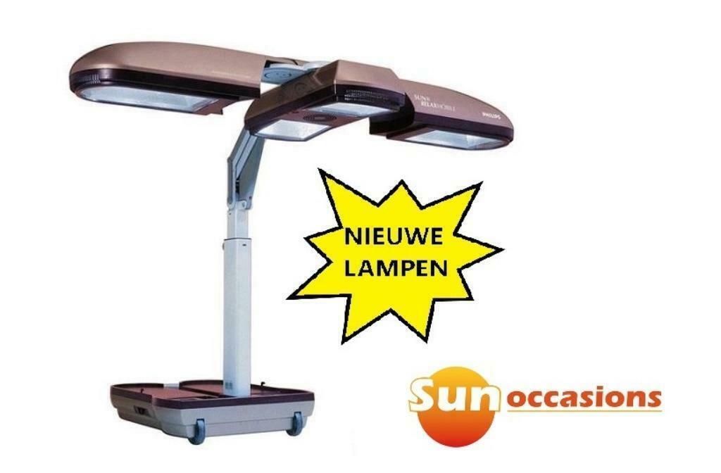 Philips HB 975 + NIEUWE lampen + Garantie + GRATIS bezorgen, Ophalen of Verzenden, Zo goed als nieuw, Gezichtsbruiner, Minder dan 10 lampen
