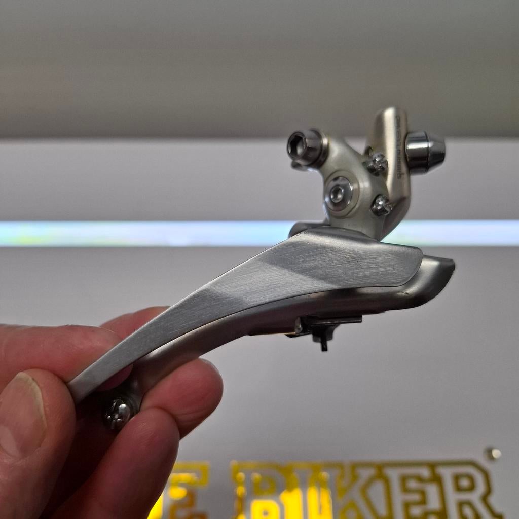 NOS Shimano 105 FD-1055 braze-on 2sp voorderailleur RETRO, Ophalen of Verzenden, Nieuw, Derailleur of Ketting, Shimano 105