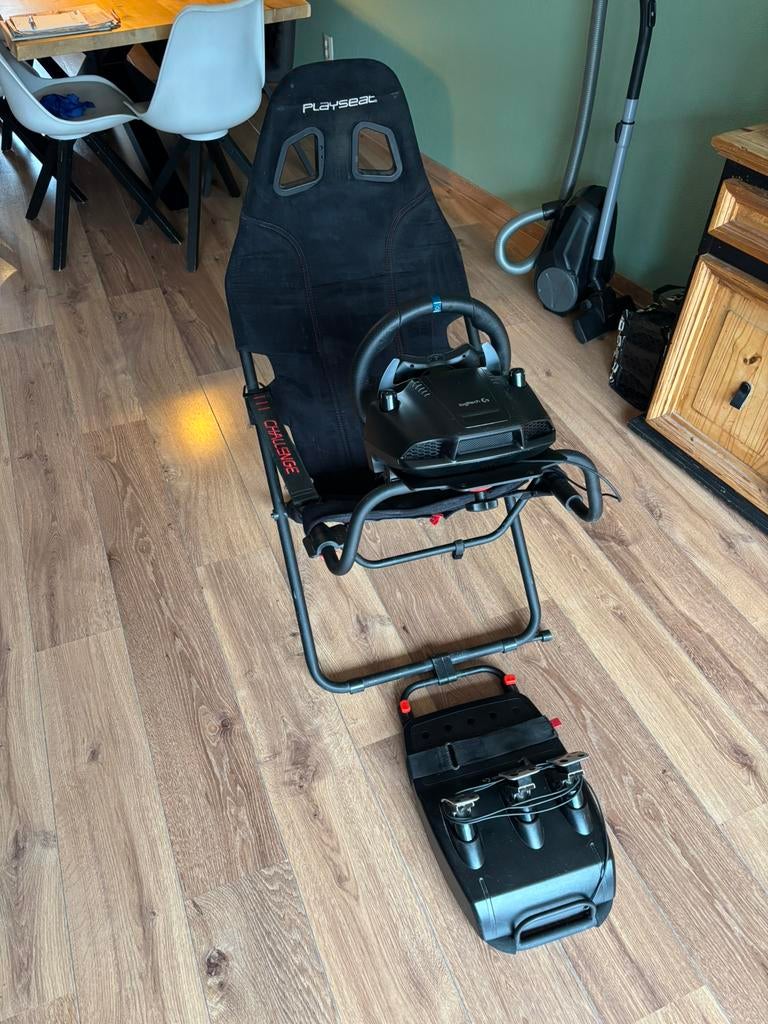 Logitech G29 sim-stuur, pendalen en Shifter. + Playseat, Ophalen of Verzenden, Zo goed als nieuw, Playseat of Racestoel, PlayStation 4