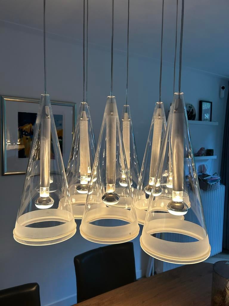 Laatste kans: Flos Design Lamp ‘fucsia 8’, Ophalen, 75 cm of meer, Modern, design, Glas