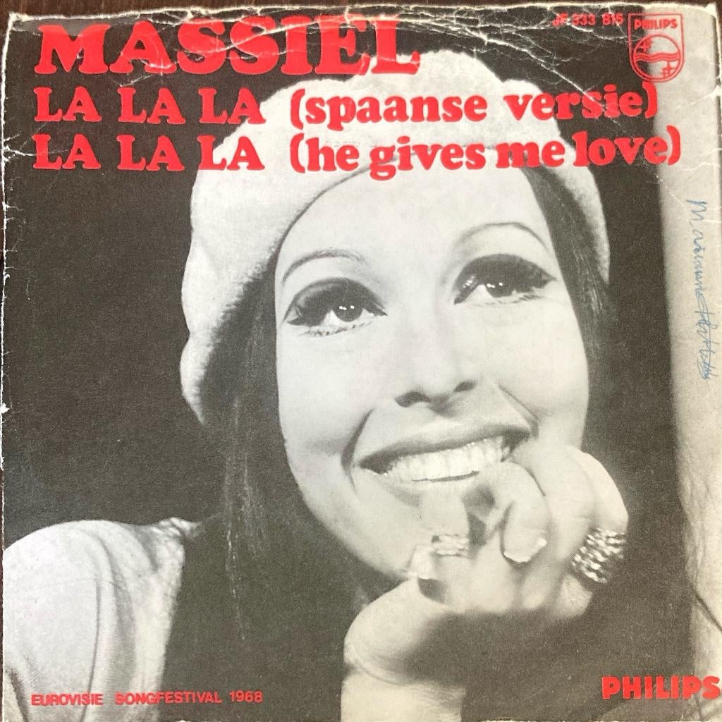 Massiel, He gives me love (la, la, la(, Gebruikt, 7 inch, Single, Ophalen of Verzenden