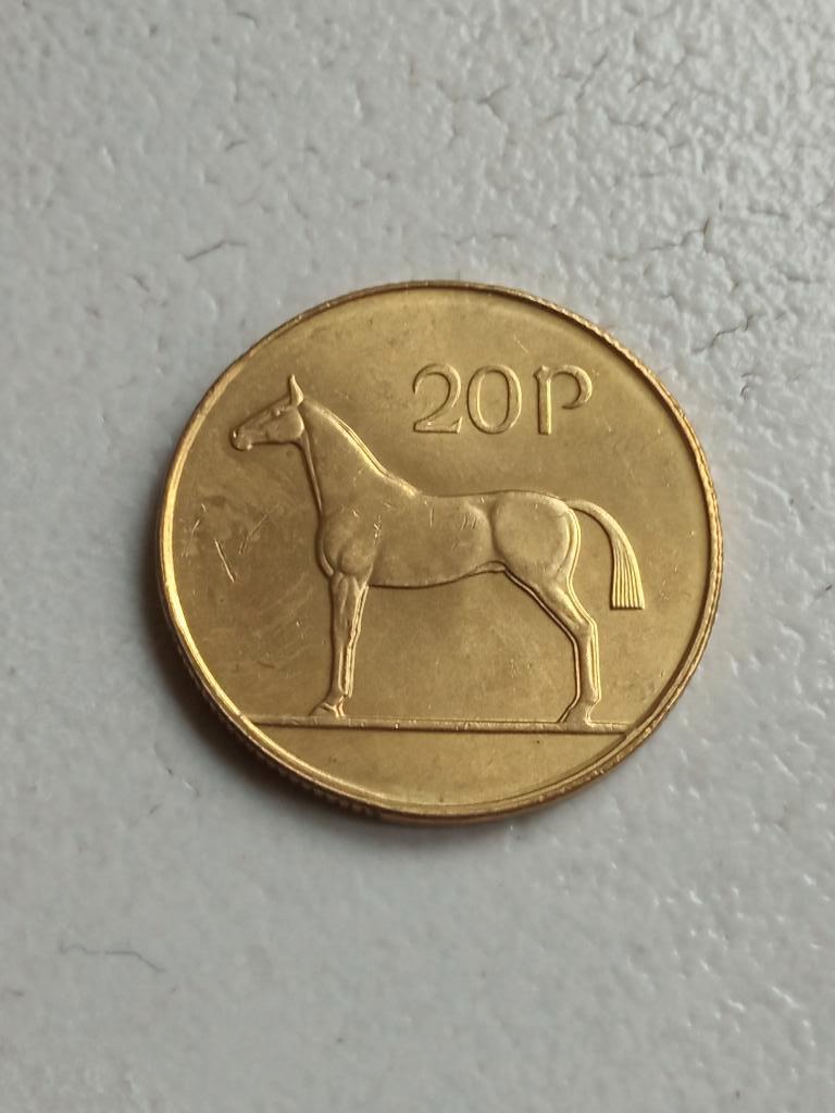 Ierland 20 pence 1996, Postzegels en Munten, Ophalen of Verzenden, Overige landen, Losse munt