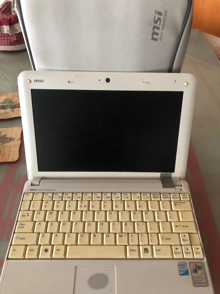 MSI Wind Netbook - Compact en Functioneel, Computers en Software, Windows Laptops, Gebruikt, HDD, Minder dan 4 GB, Qwerty