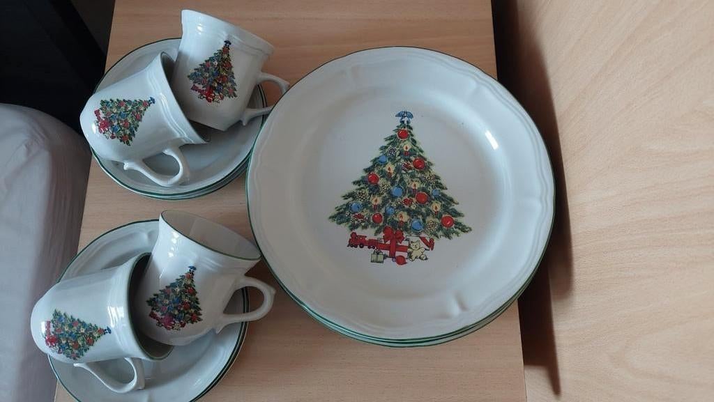 Kerst servies, Ophalen of Verzenden