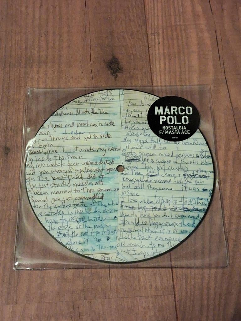 Marco Polo Nostalgia F/Masta Ace Picture Disc, Ophalen of Verzenden, 2000 tot heden, Nieuw in verpakking, 12 inch