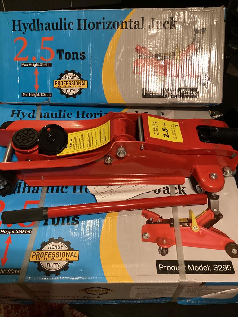 Garage krik 2.5 ton hydraulisch lasgste stand 8 cm, Ophalen of Verzenden