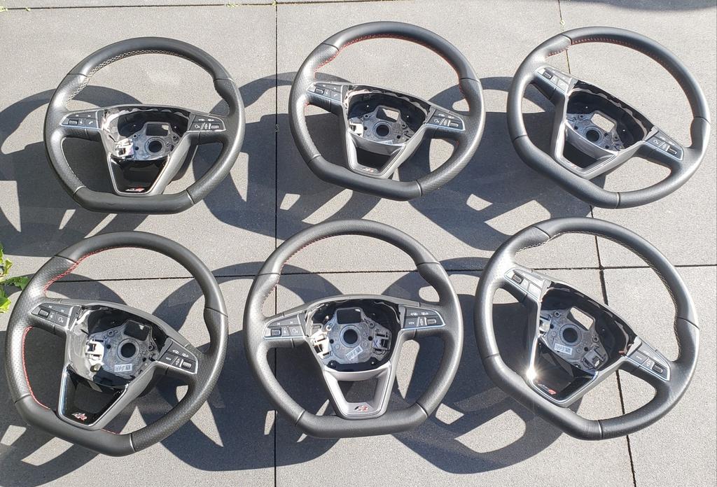 volkswagen r r line  seat fr stuur stuurwiel leer mf, Auto-onderdelen, Ophalen of Verzenden, Nieuw, Seat