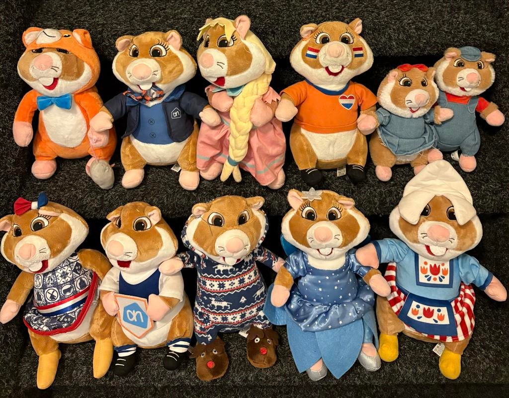 Grote Hamster Knuffel Verzameling, Ophalen of Verzenden, Zo goed als nieuw, Overige typen