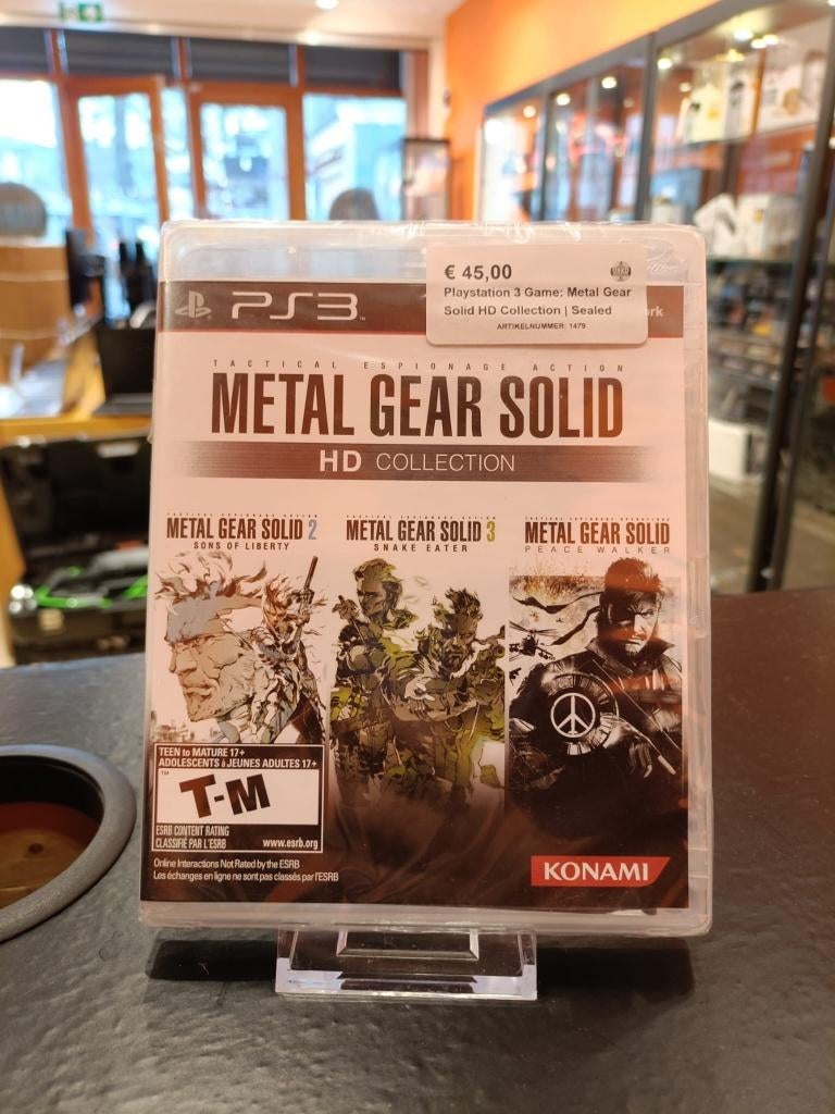 Playstation 3 Game: Metal Gear Solid HD Collection | Sealed, Spelcomputers en Games, Games | Sony PlayStation 3, Avontuur en Actie