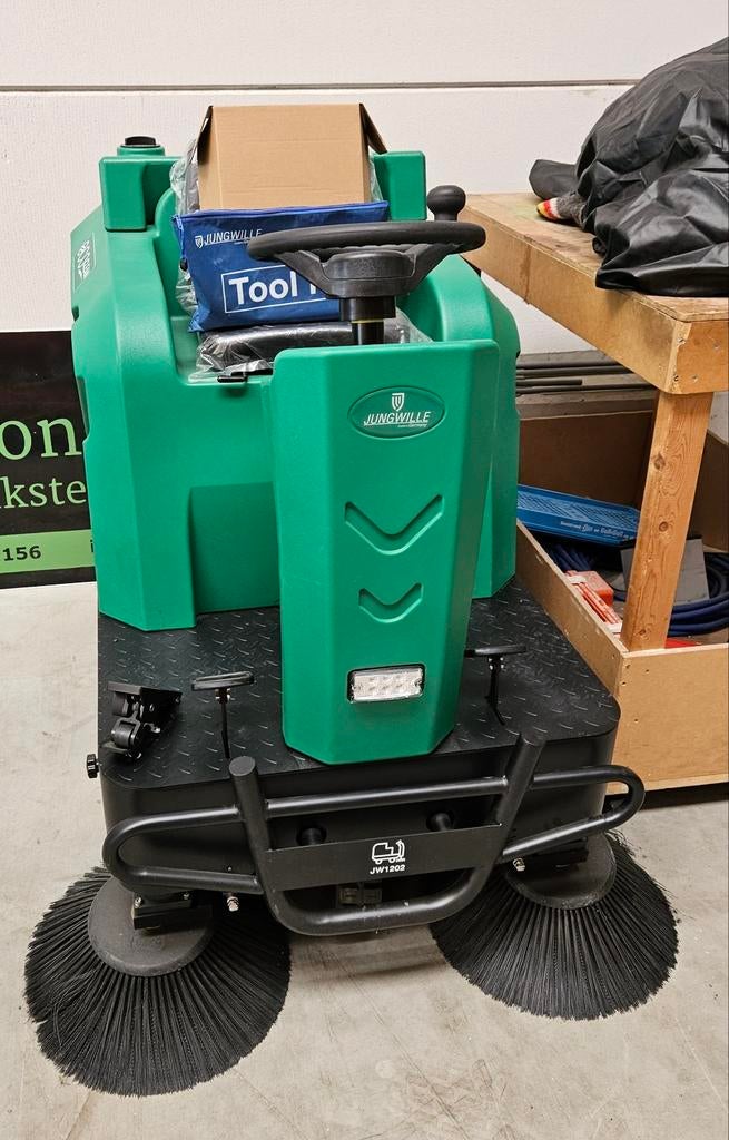 Jungwille Zitveger zitveegmachine Veegmachine