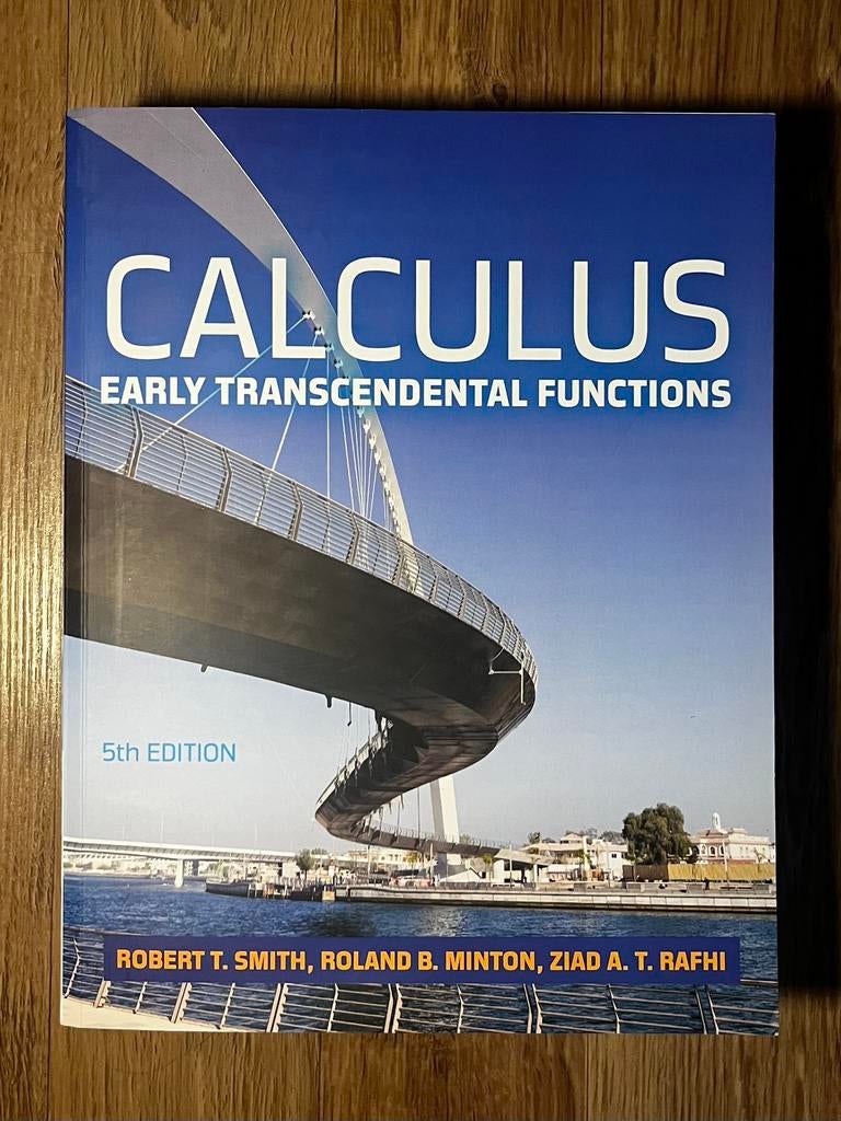 Calculus: Early Transcendental Functions 5th Edition, Boeken, Ophalen of Verzenden, Zo goed als nieuw