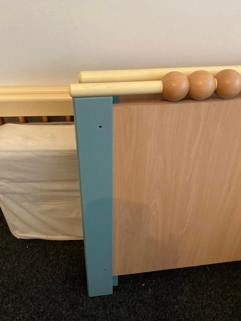 Baby ledikantje compleet, Ophalen, Zo goed als nieuw, Minder dan 140 cm, Matras