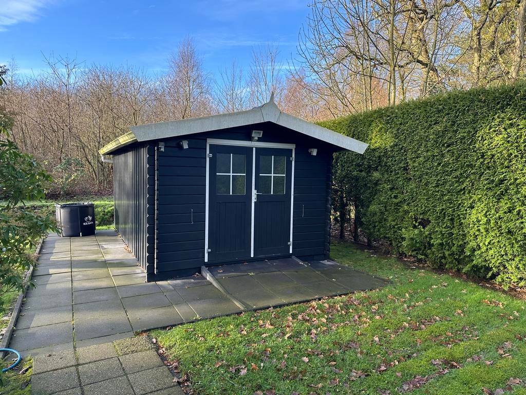 Houten Schuur / Tuinhuis 5x3meter, Ophalen, 250 tot 500 cm, Schuur, Zonder ramen