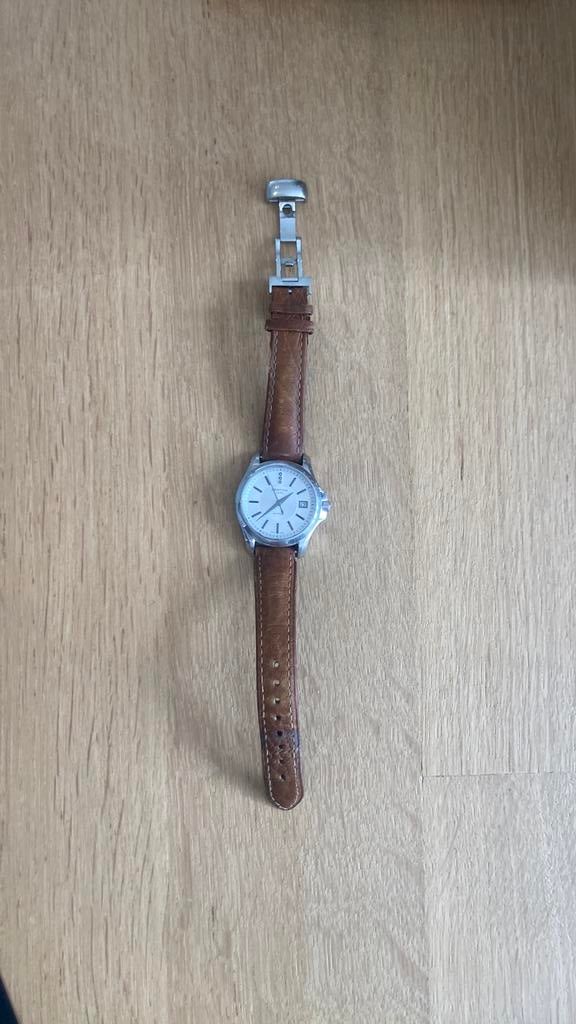 Certina DS Action Lady Diamonds horloge 1888 DS Prime, Ophalen, Zo goed als nieuw, Leer, Overige merken