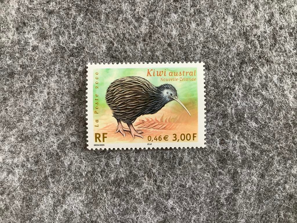 Postzegel Frankrijk 2000 kiwi postfris, Ophalen of Verzenden, Postfris
