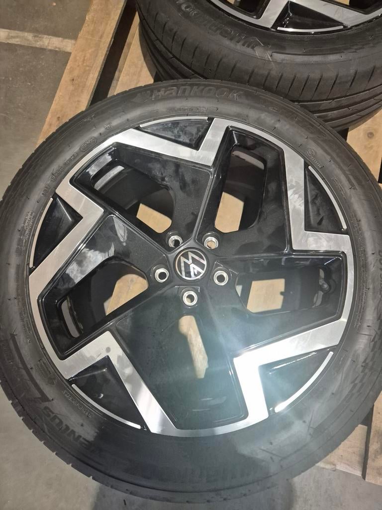 Originele VW Coventry Velgen 19inch + Banden Slechts 2175 KM, 19 inch, Gebruikt, Banden en Velgen, Personenwagen