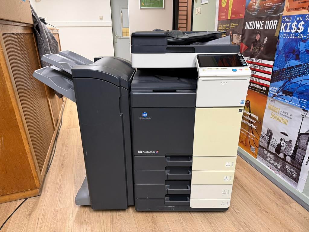 Konica Minolta multifunctional copier bizhub 364, Ophalen, Draadloos, Gebruikt, All-in-one
