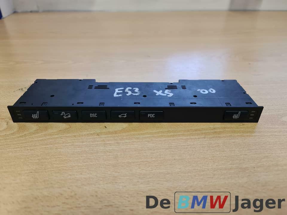 Bedieningspaneel middenconsole BMW X5 E53 61318373738, Gebruikt, Ophalen of Verzenden, BMW, BMW
