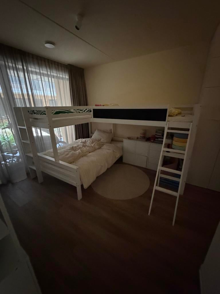 stapelbed voor 3-4 personen, Huis en Inrichting, Slaapkamer | Stapelbedden en Hoogslapers, 90 cm, Tweepersoons, Ophalen of Verzenden
