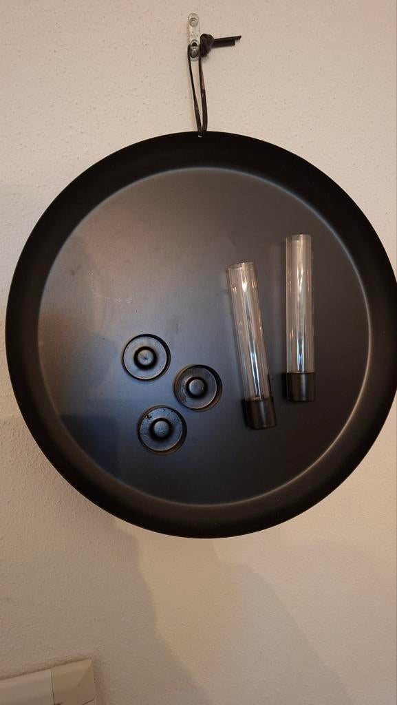 2 x Senza Magnetische Decoratie Dienblad, Huis en Inrichting, Woonaccessoires | Kandelaars en Kaarsen, Zwart, Ophalen of Verzenden