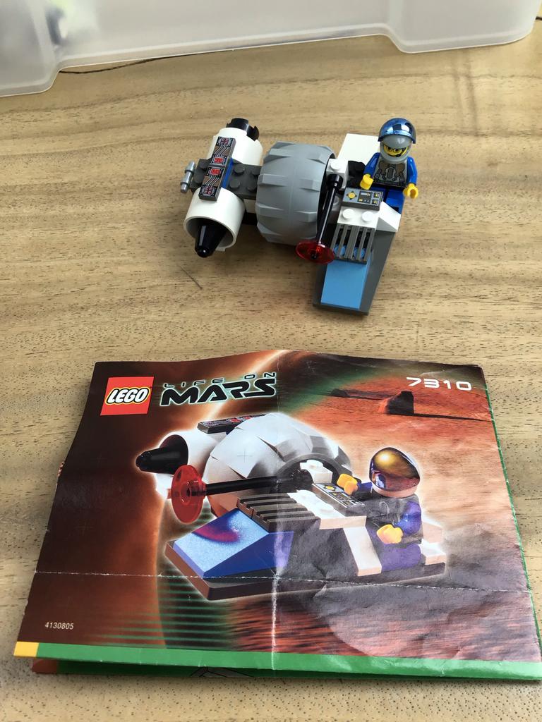Lego Life on Mars 7310, Kinderen en Baby's, Speelgoed | Duplo en Lego, Ophalen of Verzenden, Gebruikt, Complete set, Lego