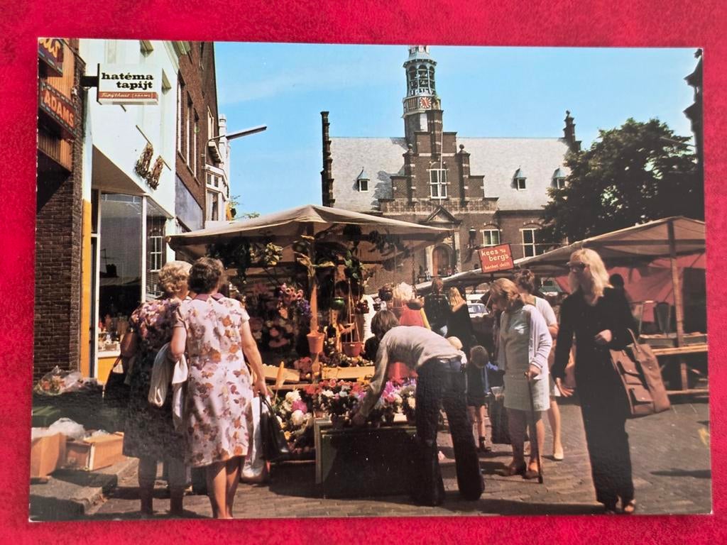 Purmerend Kaasmarkt met weekmarkt, Ophalen of Verzenden, Noord-Holland