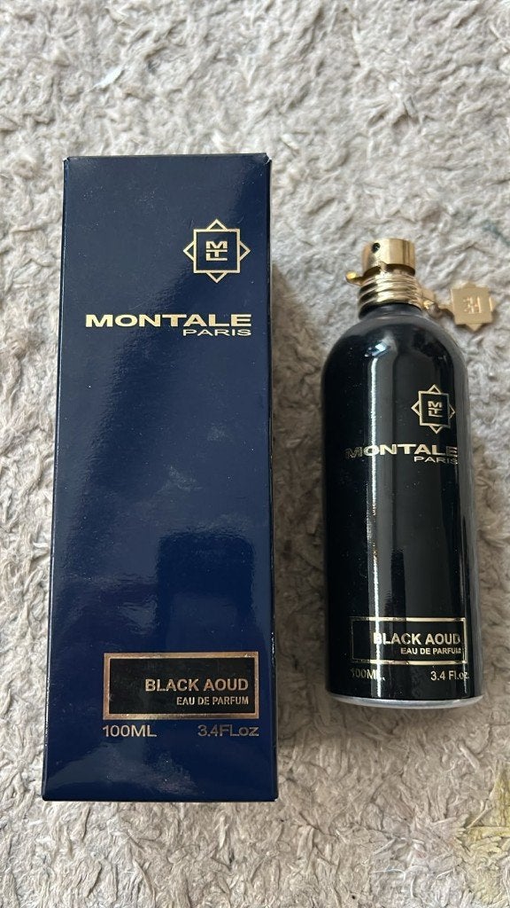 Black Aoud Montale, Sieraden, Tassen en Uiterlijk, Ophalen of Verzenden, Zo goed als nieuw