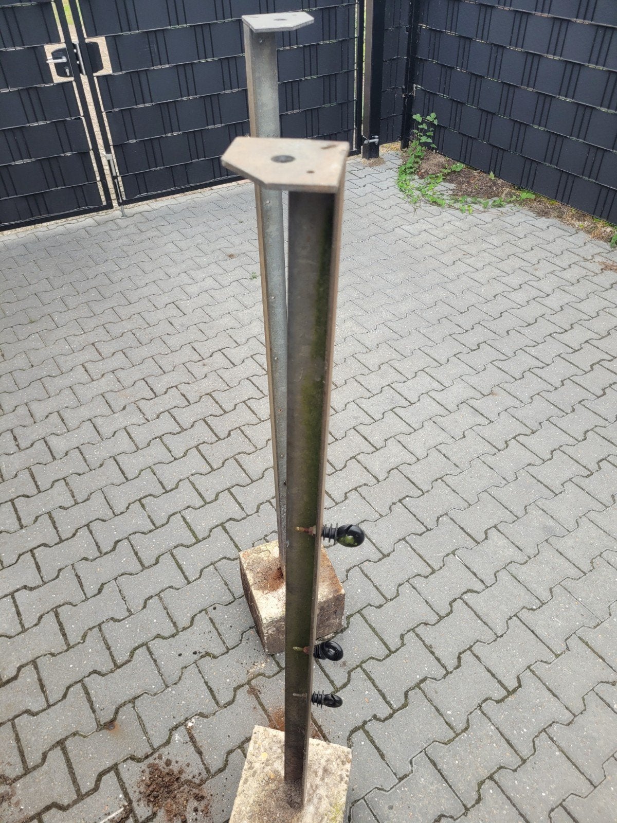 afrastering, Ophalen, Minder dan 180 cm, Palen
