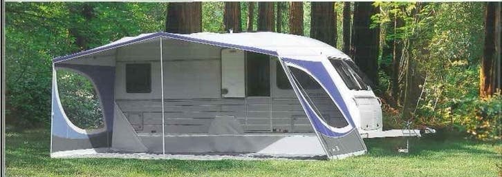 ZGAN Kip Aero luifel voor een Kip Skyline, Grey/Highline 440, Ophalen, Zo goed als nieuw, Ten Cate All Season 240g/m2, Walker Campingstyle