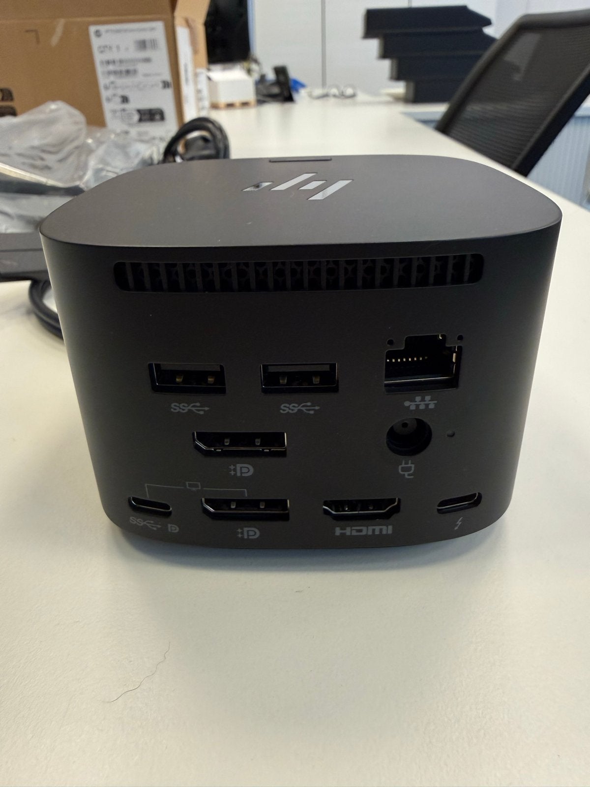 HP TB 280W G4 Docking Station 4J0G4AA - Nieuw in doos, Computers en Software, Dockingstations, Ophalen of Verzenden, Nieuw, Docking station