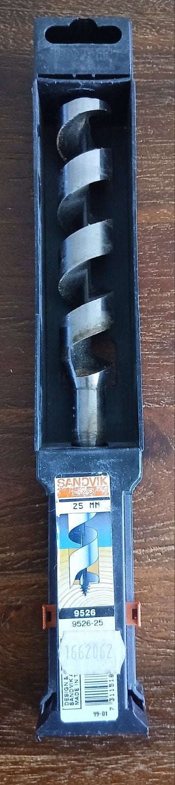 Sandvik hout boor 9526-25 mm.
weinig gebruikt.
verzendkosten, Ophalen of Verzenden, Gebruikt