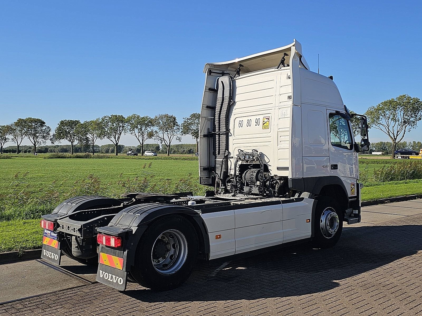 VOLVO FM 450 450 skirts airco, Auto's, Automaat, 460 pk, Euro 6, Wit
