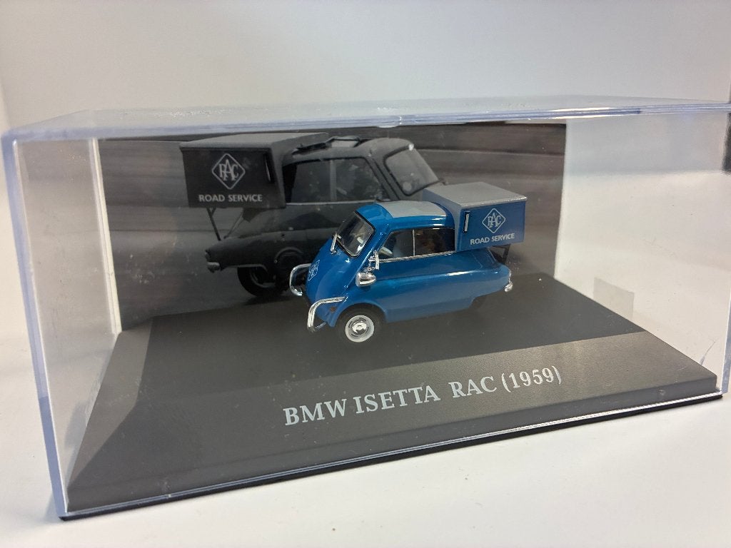 79748: BMW Isetta RAC - 1959 - Atlas 1:43, Auto, Ophalen of Verzenden, Zo goed als nieuw, Bachsatztstr. 54 D 72131 Ofterdingen, Germany